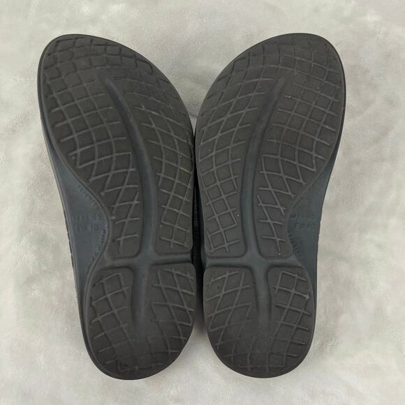 OOfos OOahh Luxe Slide Sandal M7 W9 Limited Edition Recovery‎ Shoe Prosecco Pop - Picture 10 of 14